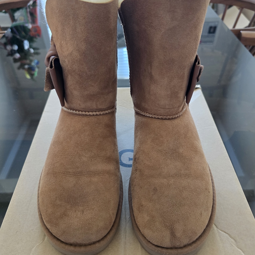 UGG Women's Brown Suede Winter Boots